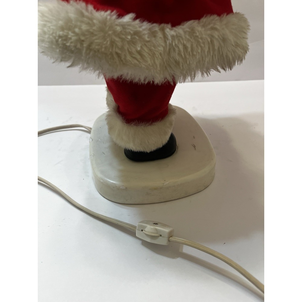 Vintage Christmas Santa's Best Santa Claus Figure Illuminated Candle 20" *Read* - Picture 10 of 16